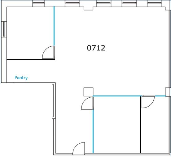 Floorplan of 20 West 22nd Street, Partial 7th floor, Suite 712