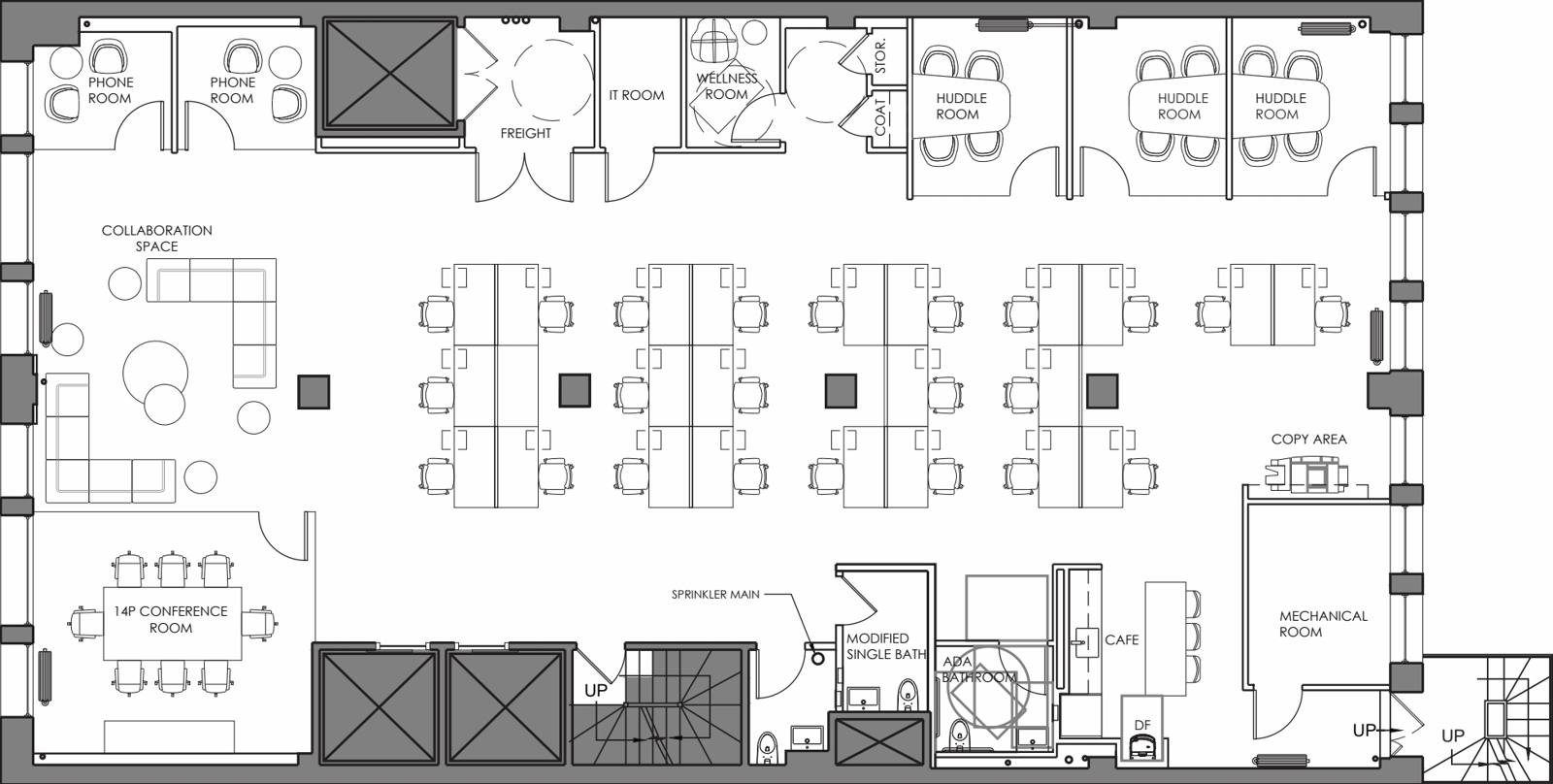 Floorplan of 72 Madison Avenue, Entire 5th floor, Suite 500