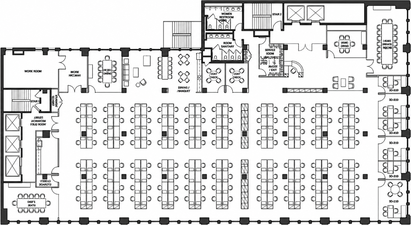 Floorplan of 401 Park Avenue South, Entire 11th floor
