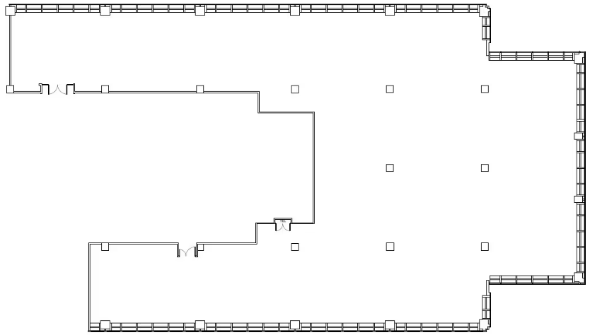 Floorplan of 1 Pennsylvania Plaza, Partial 40th floor