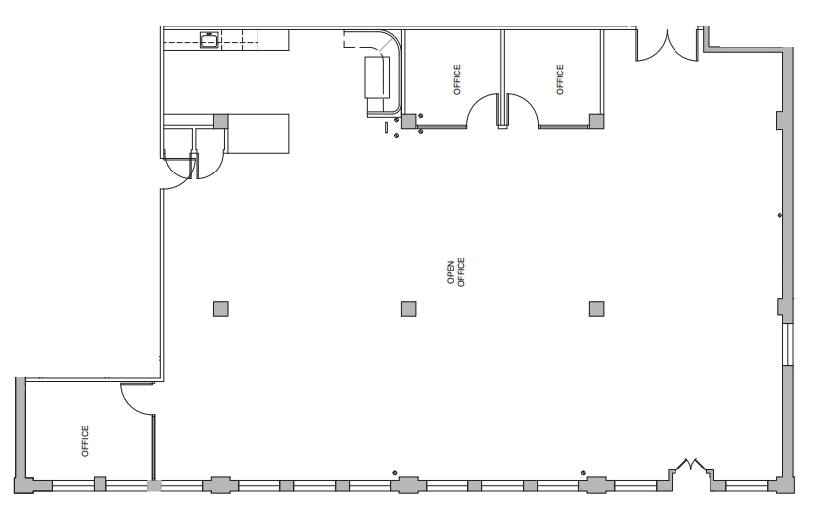 Floorplan of 118 West 22nd Street, Partial 9th floor