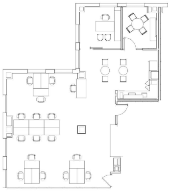 Floorplan of 1270 Avenue of the Americas, Partial 11th floor, Suite 1140