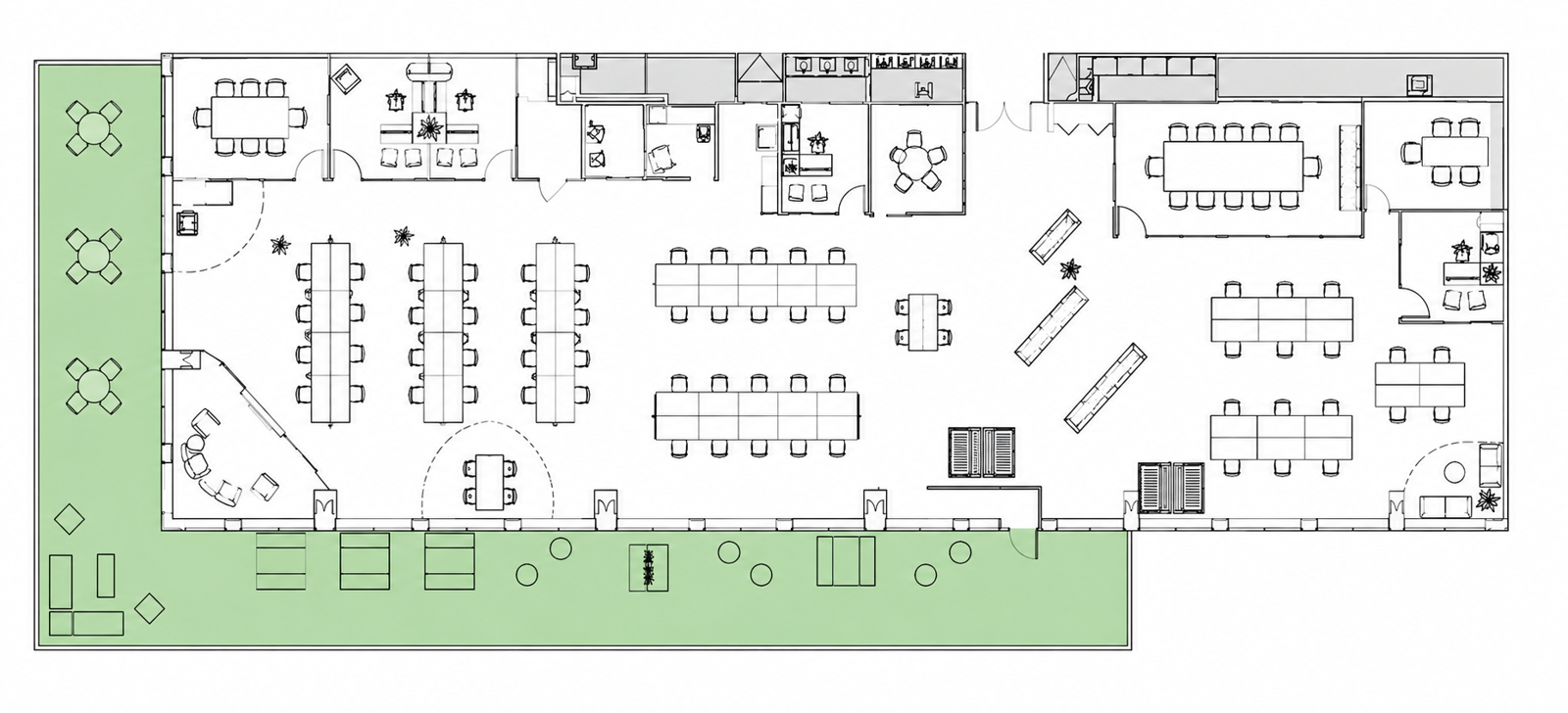 Floorplan of 250 Vesey Street, Partial 26th floor, Suite 2630