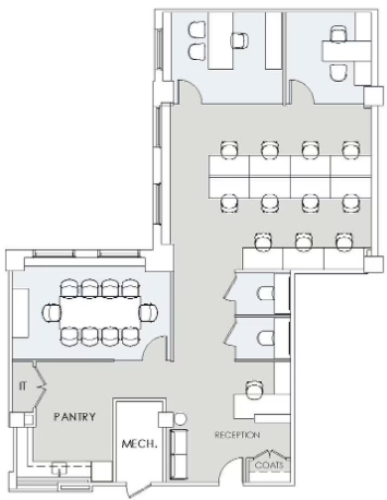 Floorplan of 420 Lexington Avenue, Partial 25th floor, Suite 2516